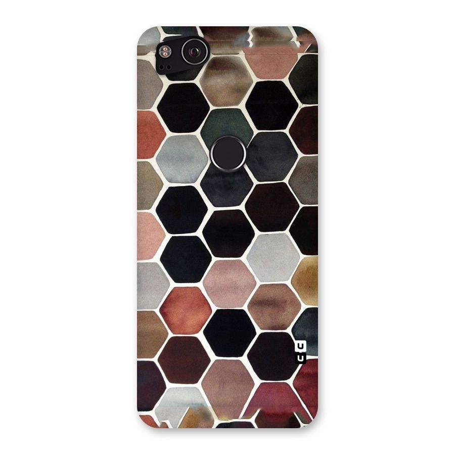 Elite Pastel Hexagons Back Case for Google Pixel 2