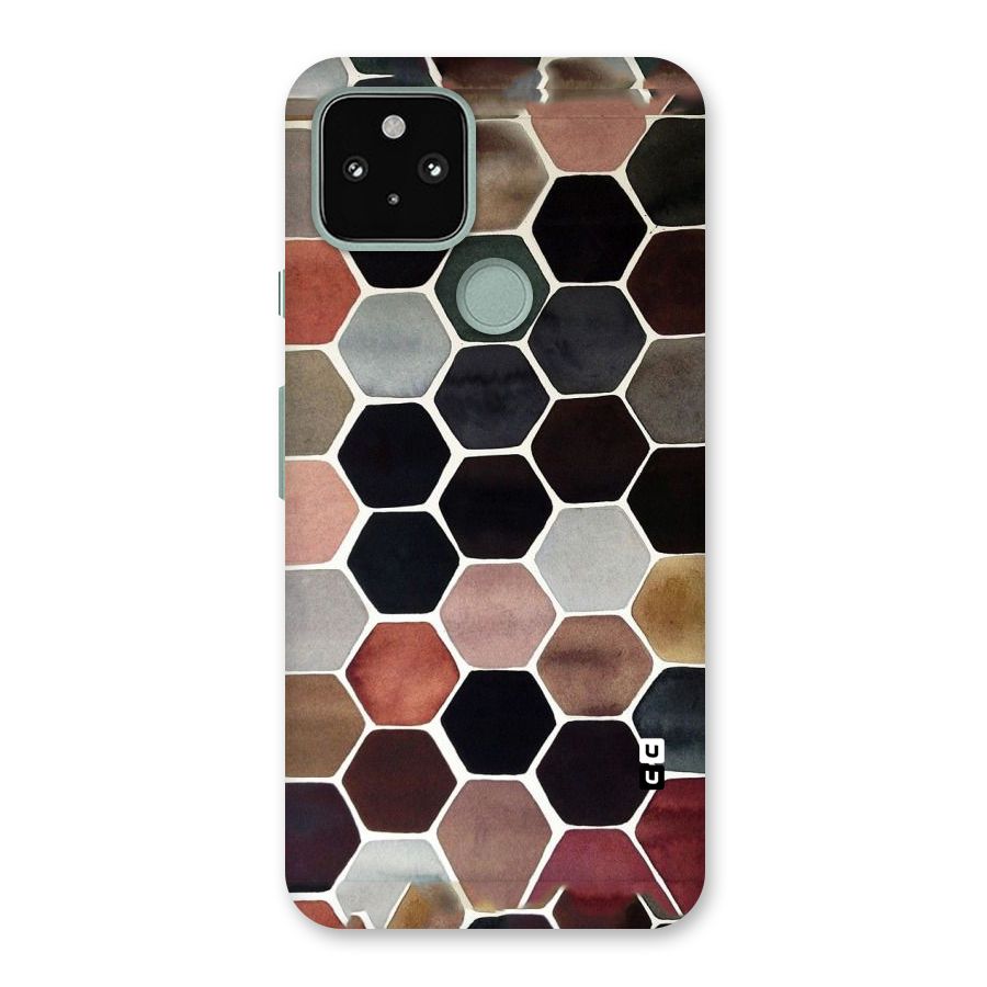 Elite Pastel Hexagons Back Case for Google Pixel 5