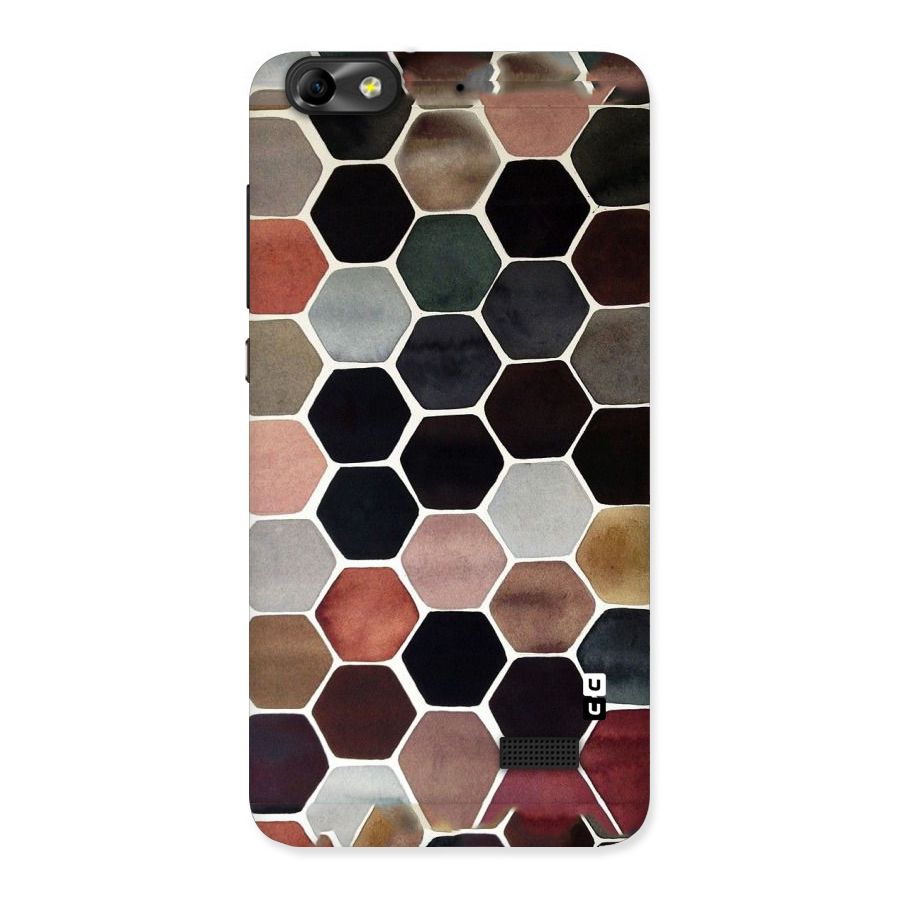 Elite Pastel Hexagons Back Case for Honor 4C