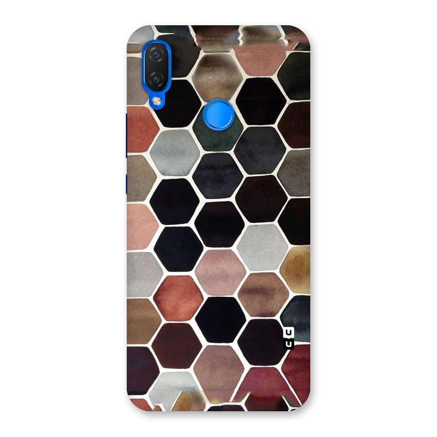 Elite Pastel Hexagons Back Case for Huawei P Smart+