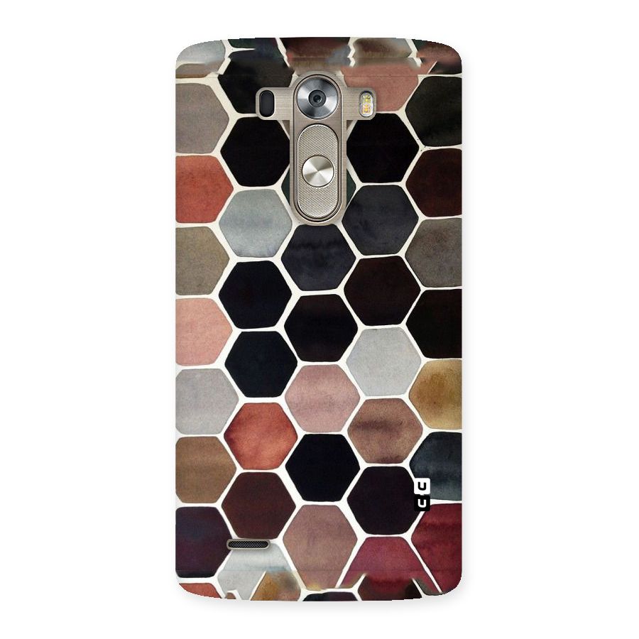 Elite Pastel Hexagons Back Case for LG G3