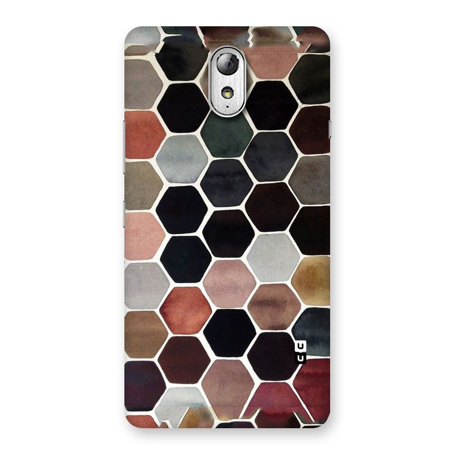 Elite Pastel Hexagons Back Case for Lenovo Vibe P1M