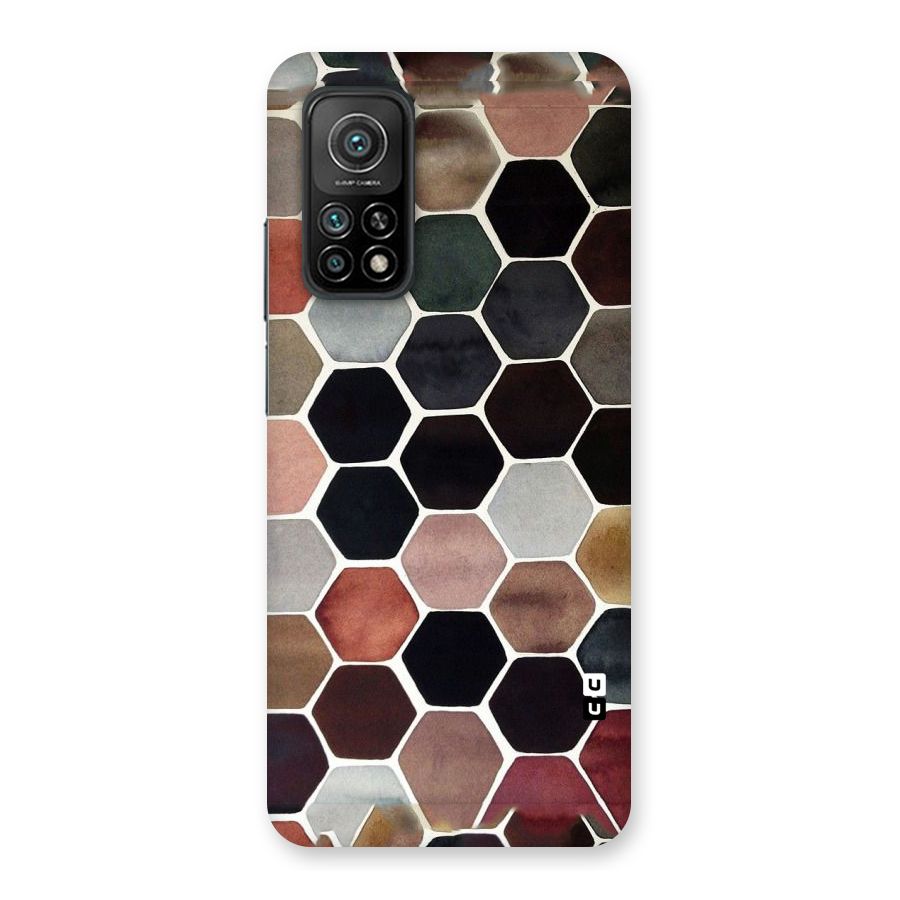 Elite Pastel Hexagons Back Case for Mi 10T Pro 5G