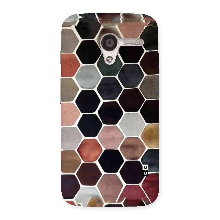 Elite Pastel Hexagons Back Case for Moto X