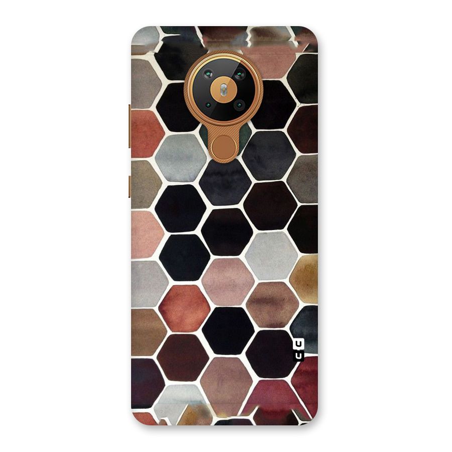 Elite Pastel Hexagons Back Case for Nokia 5.3