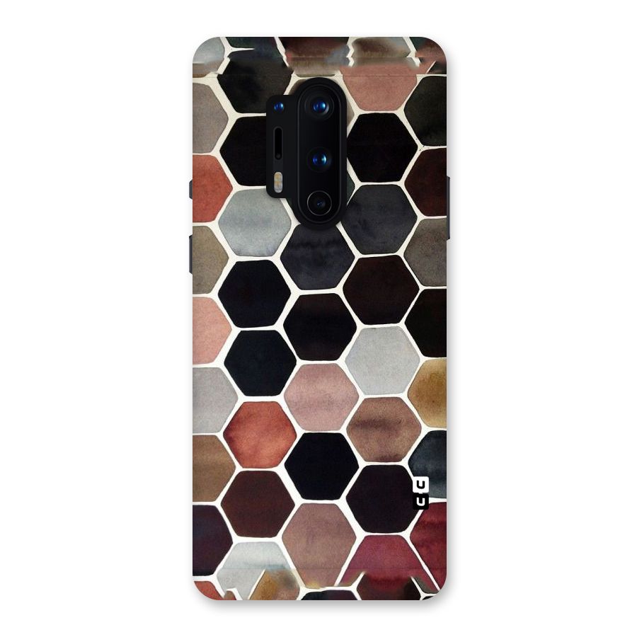 Elite Pastel Hexagons Back Case for OnePlus 8 Pro