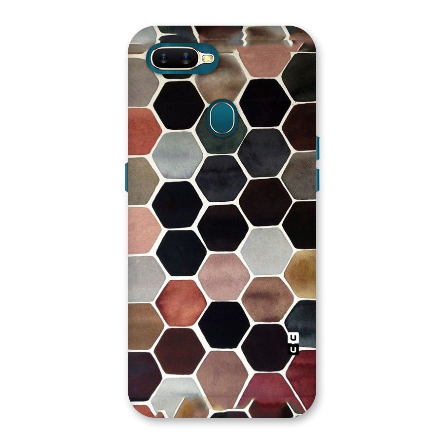 Elite Pastel Hexagons Back Case for Oppo A11k