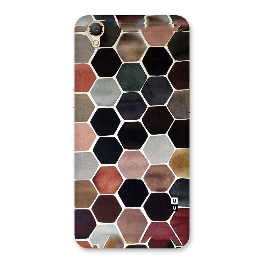 Elite Pastel Hexagons Back Case for Oppo A37
