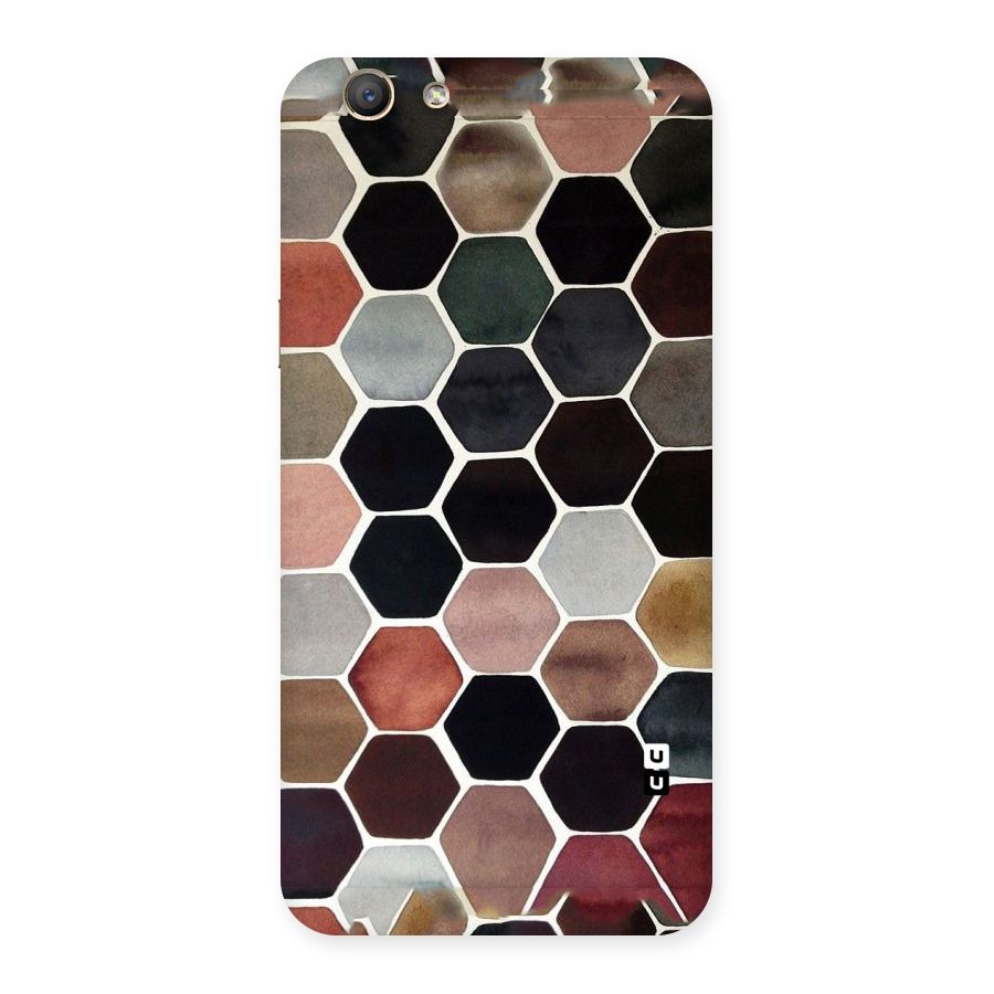 Elite Pastel Hexagons Back Case for Oppo A59