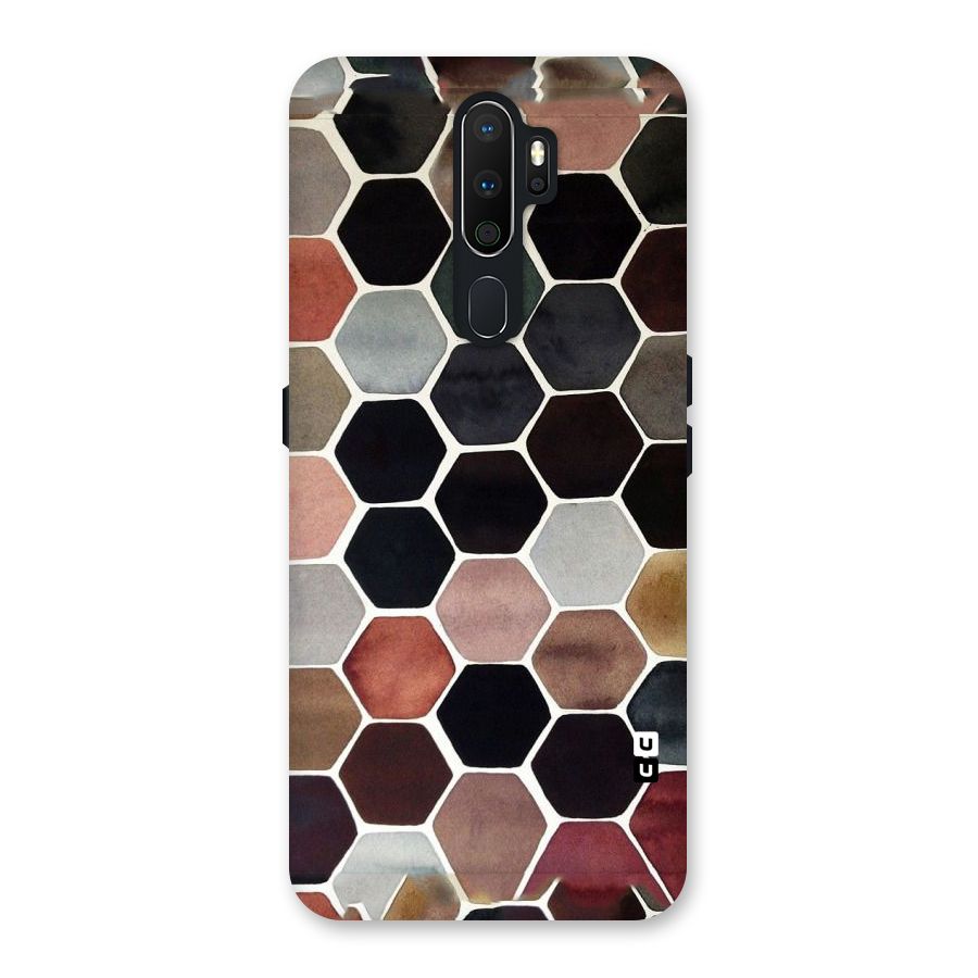 Elite Pastel Hexagons Back Case for Oppo A5 (2020)