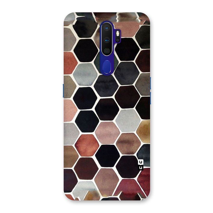 Elite Pastel Hexagons Back Case for Oppo A9 (2020)