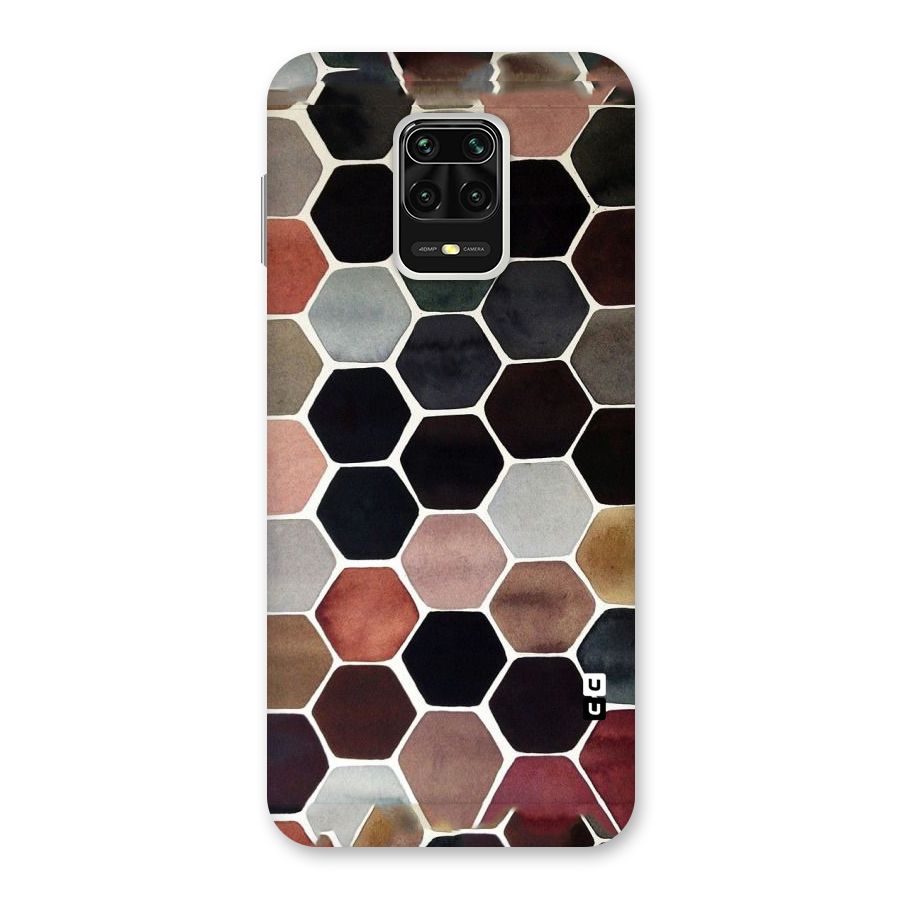 Elite Pastel Hexagons Back Case for Poco M2 Pro