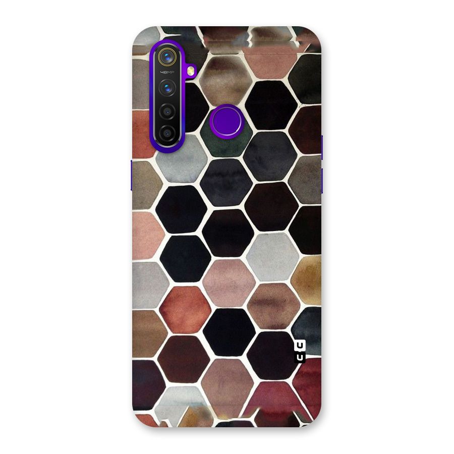 Elite Pastel Hexagons Back Case for Realme 5 Pro