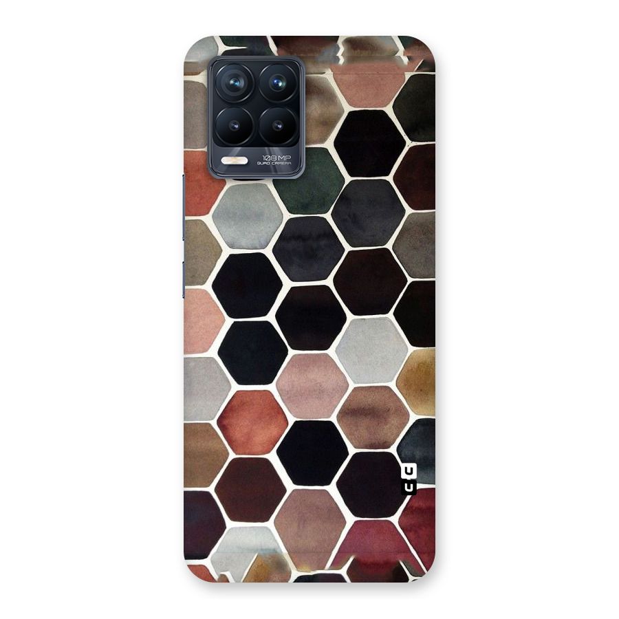 Elite Pastel Hexagons Back Case for Realme 8 Pro