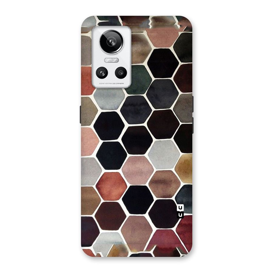 Elite Pastel Hexagons Back Case for Realme GT Neo 3