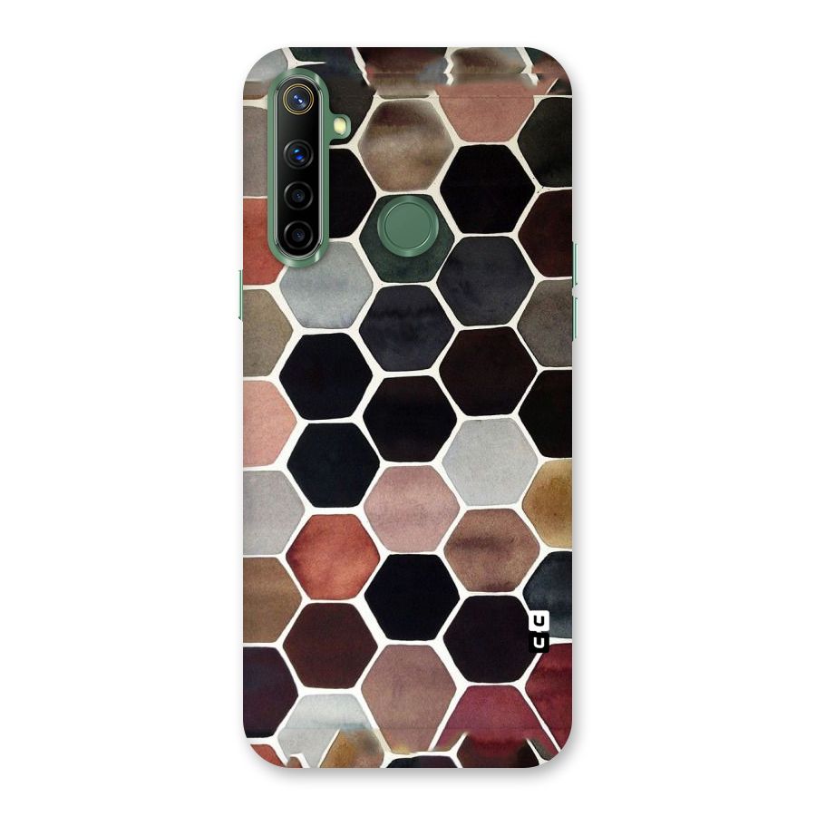 Elite Pastel Hexagons Back Case for Realme Narzo 10