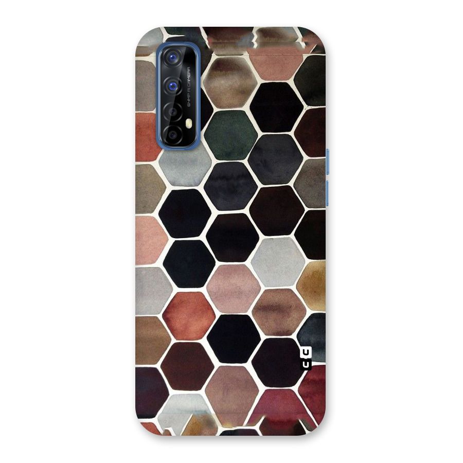 Elite Pastel Hexagons Back Case for Realme Narzo 20 Pro