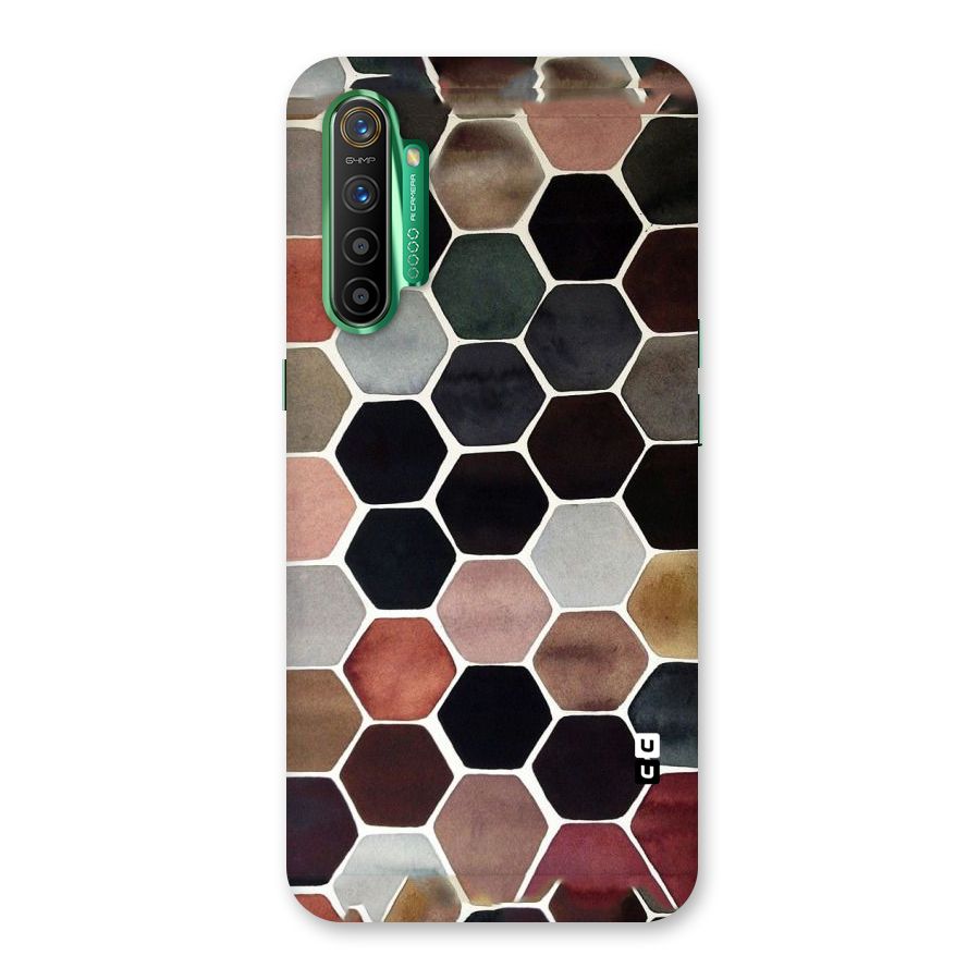 Elite Pastel Hexagons Back Case for Realme X2