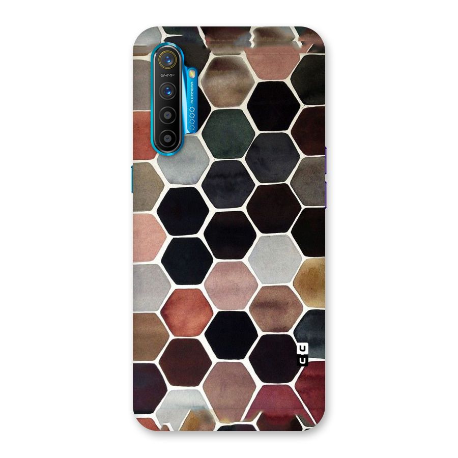 Elite Pastel Hexagons Back Case for Realme XT