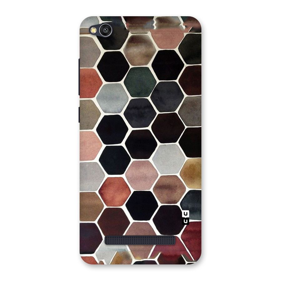 Elite Pastel Hexagons Back Case for Redmi 4A