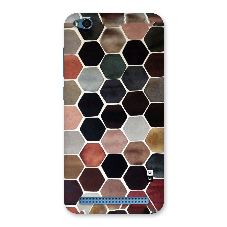 Elite Pastel Hexagons Back Case for Redmi 5A