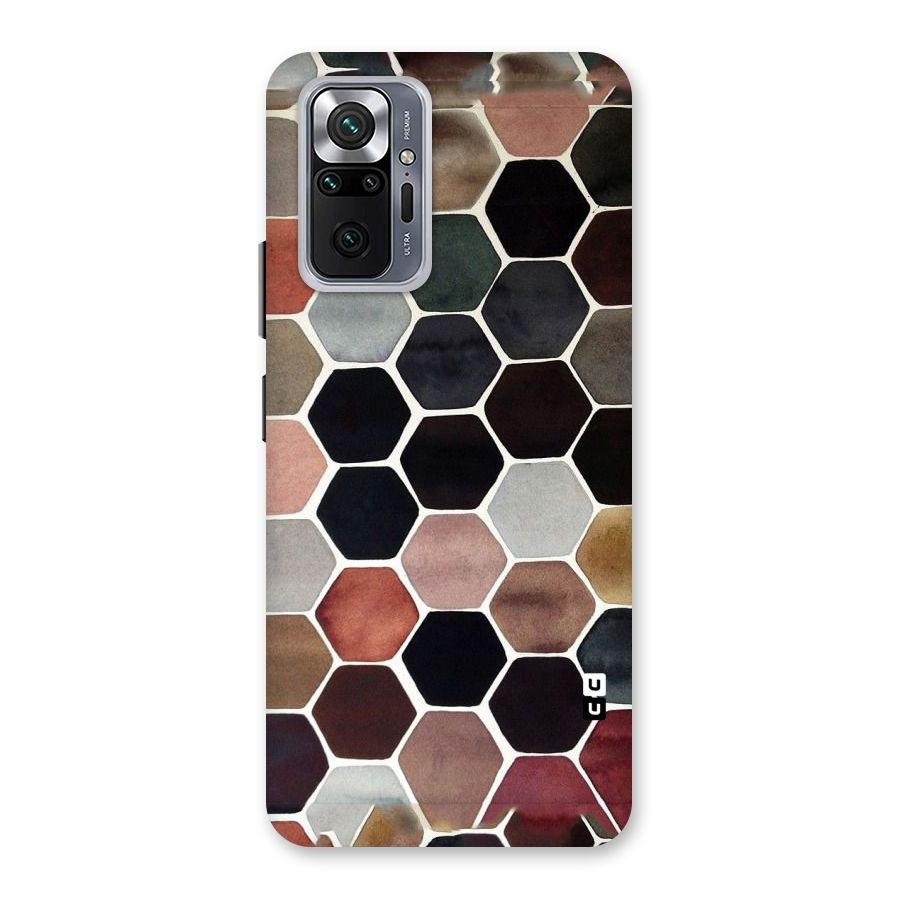 Elite Pastel Hexagons Back Case for Redmi Note 10 Pro Max