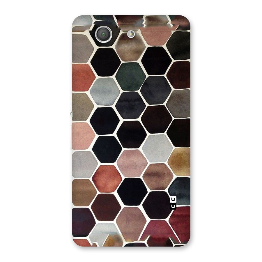 Elite Pastel Hexagons Back Case for Xperia Z3 Compact