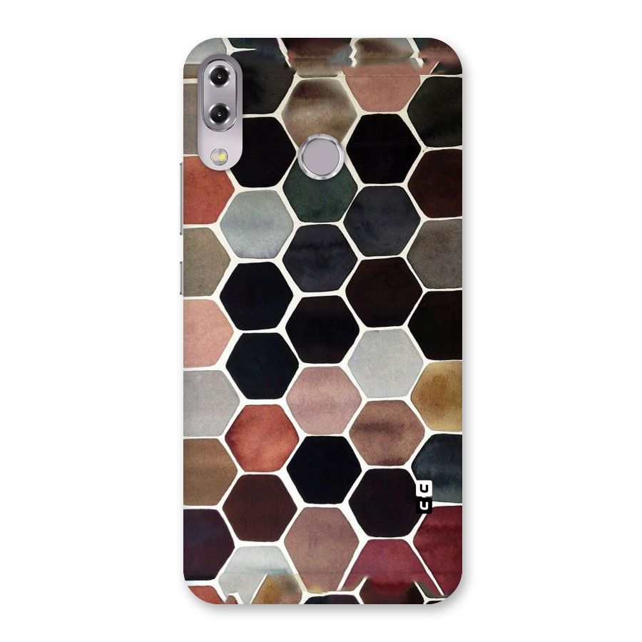 Elite Pastel Hexagons Back Case for Zenfone 5Z