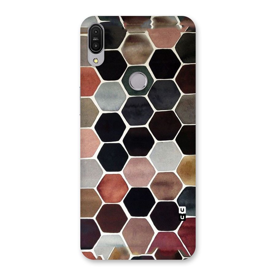 Elite Pastel Hexagons Back Case for Zenfone Max Pro M1