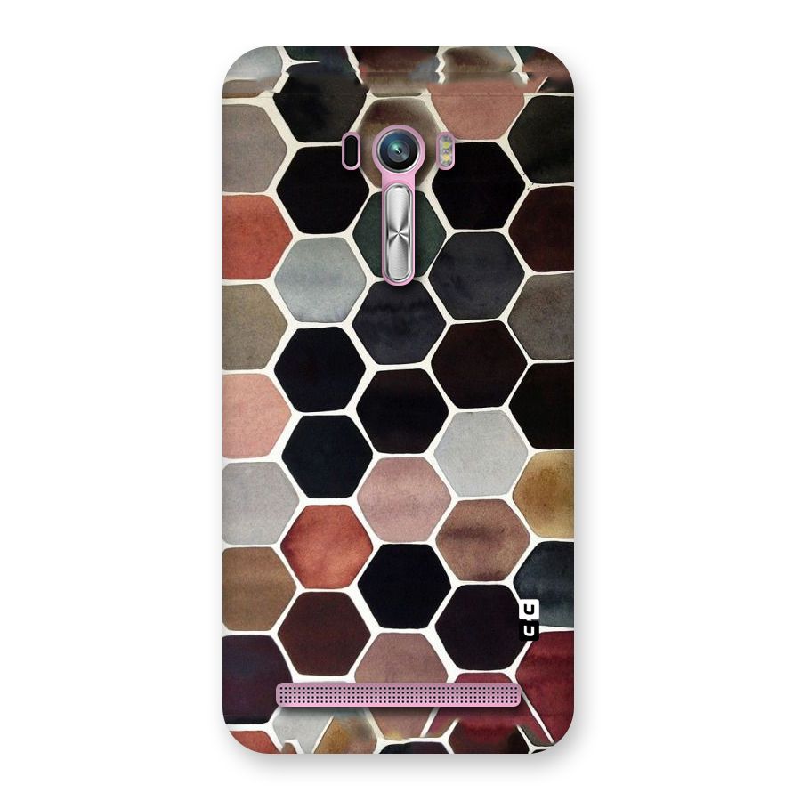 Elite Pastel Hexagons Back Case for Zenfone Selfie