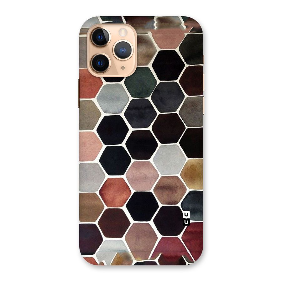 Elite Pastel Hexagons Back Case for iPhone 11 Pro