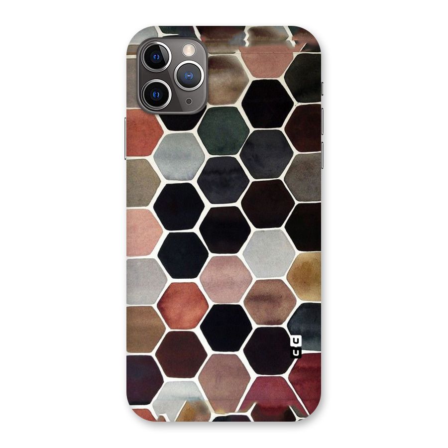 Elite Pastel Hexagons Back Case for iPhone 11 Pro Max