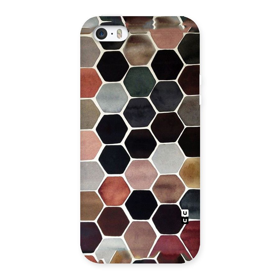 Elite Pastel Hexagons Back Case for iPhone 5 5S