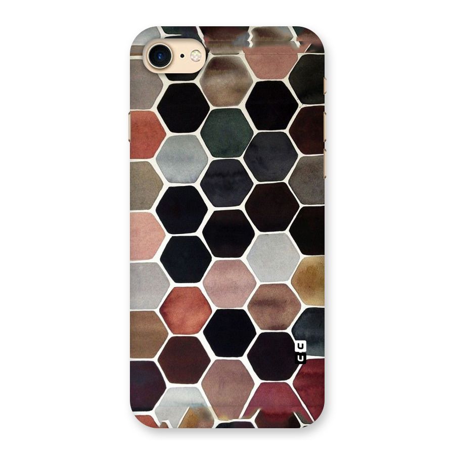 Elite Pastel Hexagons Back Case for iPhone 7