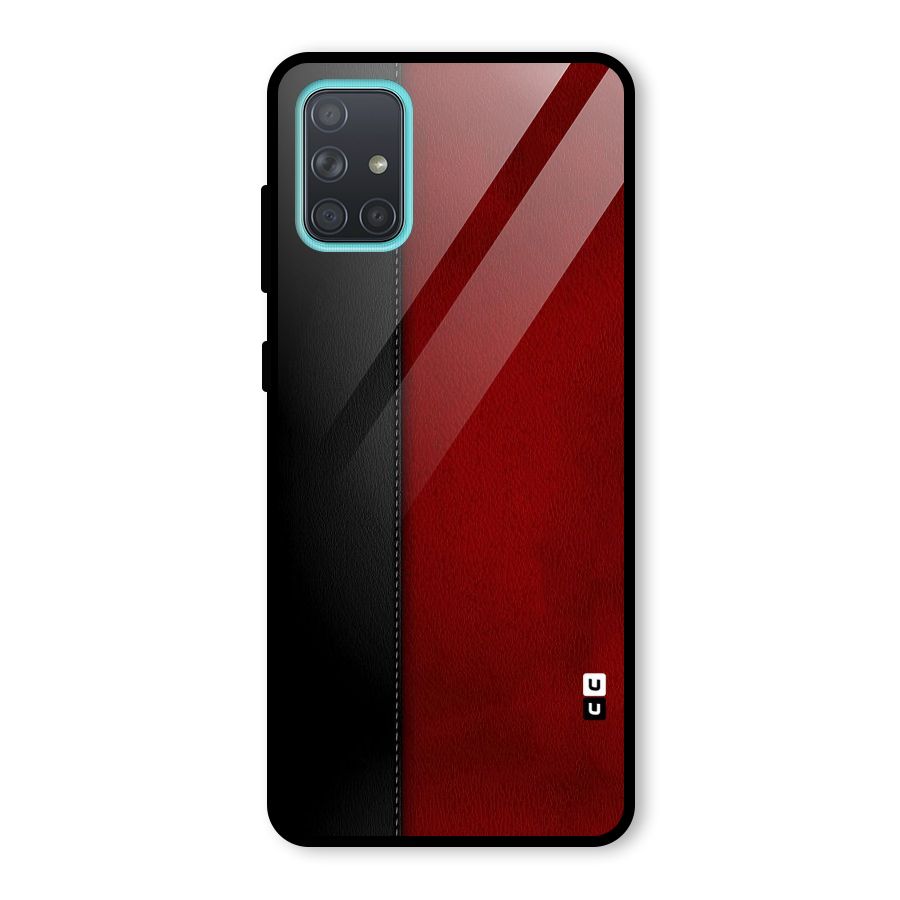 Elite Shade Design Glass Back Case for Galaxy A71