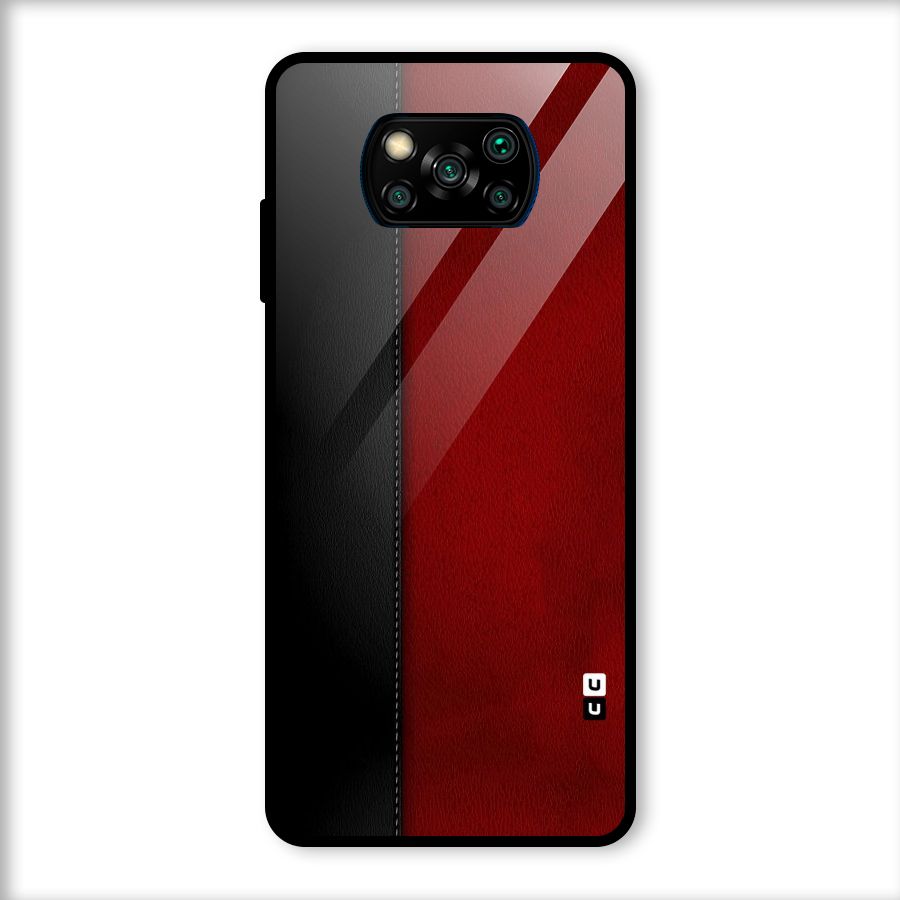Elite Shade Design Glass Back Case for Poco X3