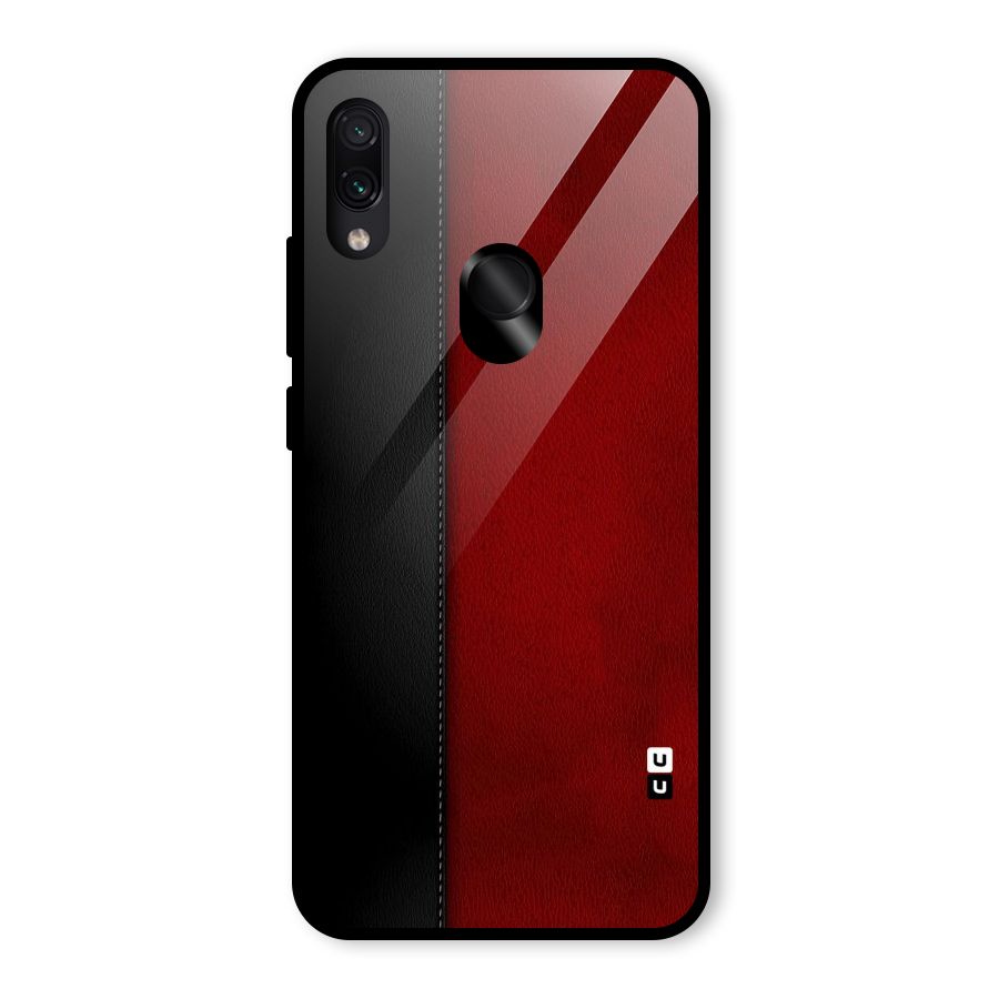 Elite Shade Design Glass Back Case for Redmi Note 7