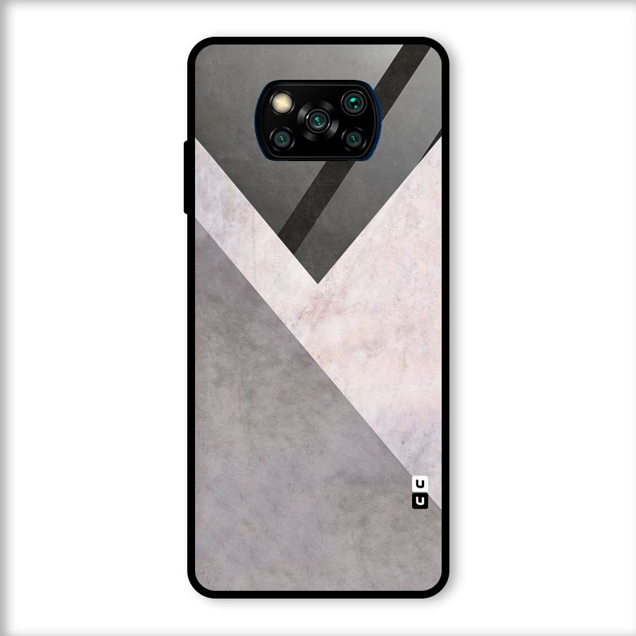 Elitism Shades Glass Back Case for Poco X3