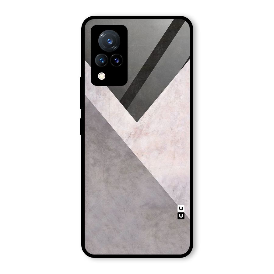 Elitism Shades Glass Back Case for Vivo V21 5G