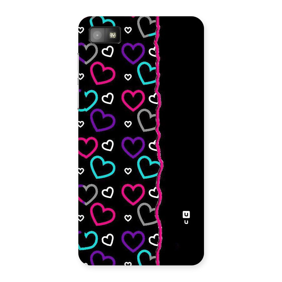 Empty Hearts Back Case for Blackberry Z10