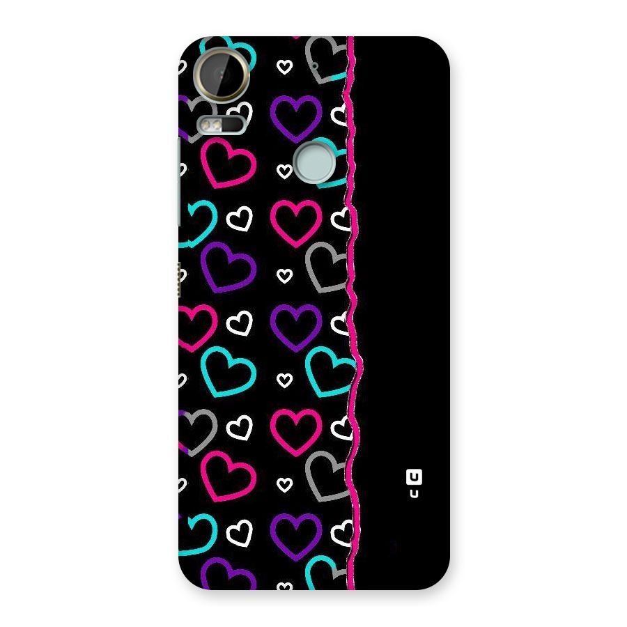 Empty Hearts Back Case for Desire 10 Pro
