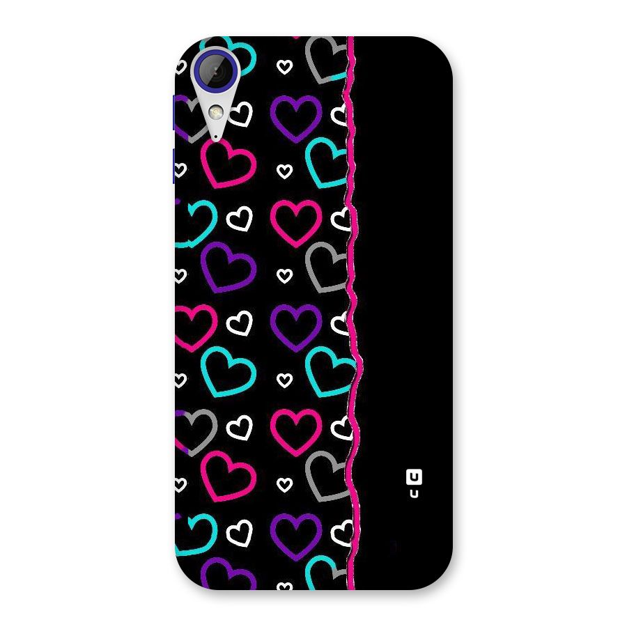 Empty Hearts Back Case for Desire 830