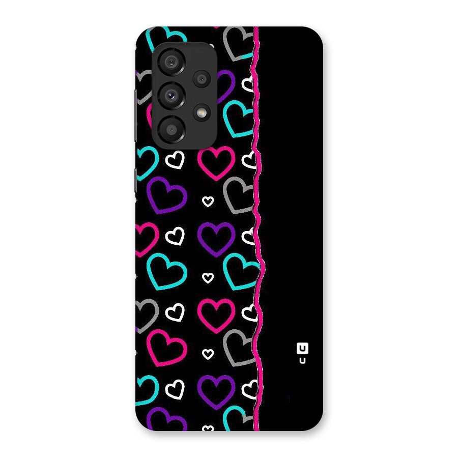 Empty Hearts Back Case for Galaxy A33 5G
