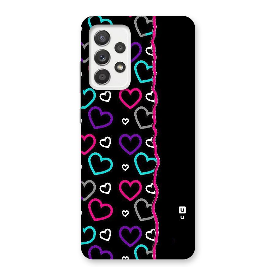 Empty Hearts Back Case for Galaxy A52