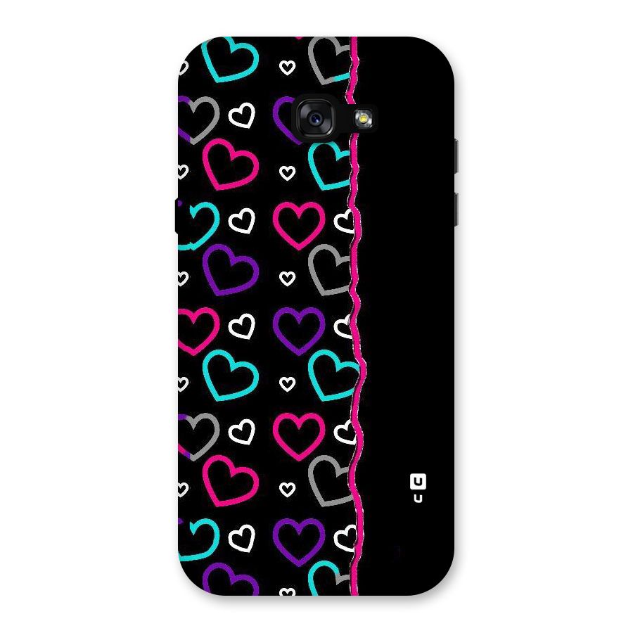 Empty Hearts Back Case for Galaxy A7 (2017)