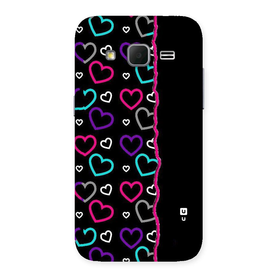 Empty Hearts Back Case for Galaxy Core Prime