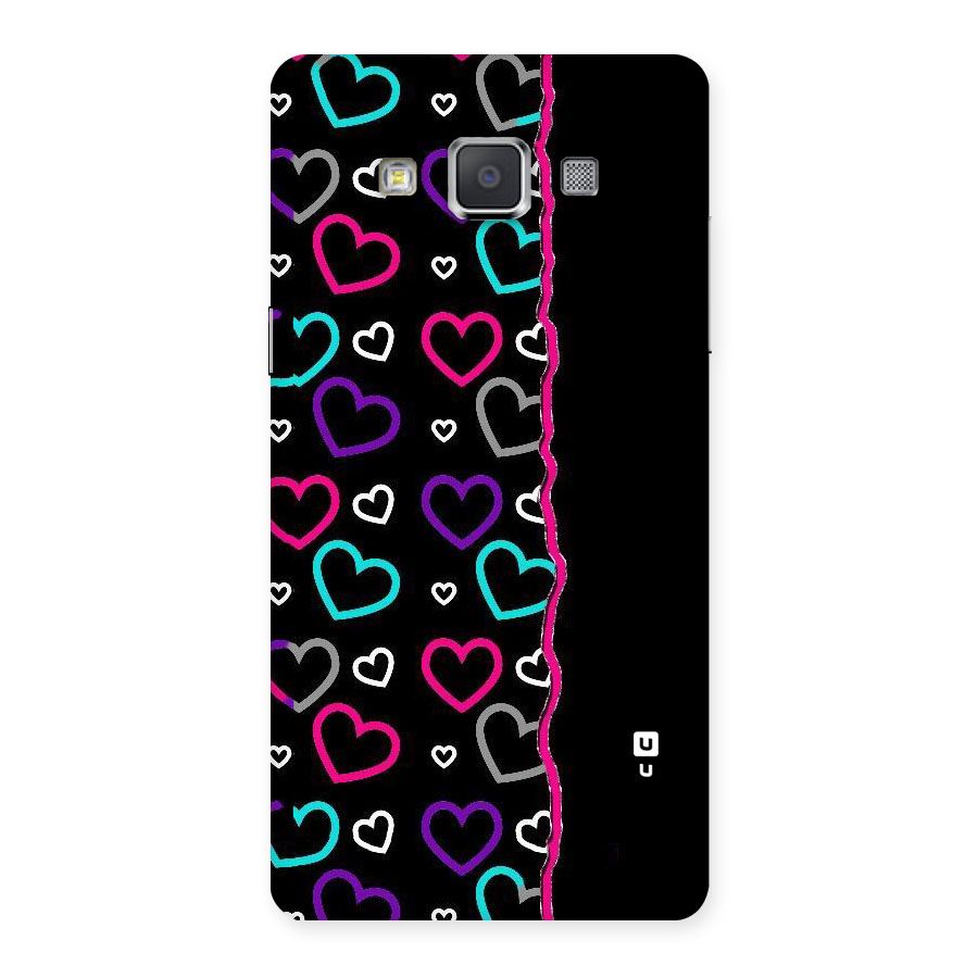 Empty Hearts Back Case for Galaxy Grand Max
