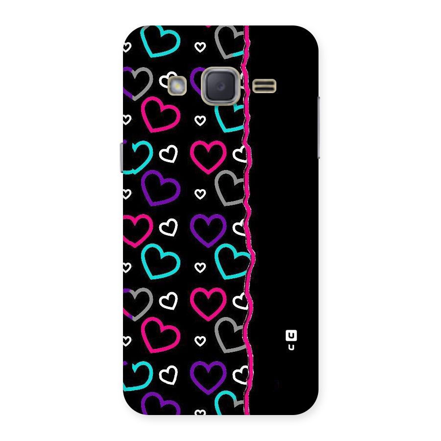Empty Hearts Back Case for Galaxy J2