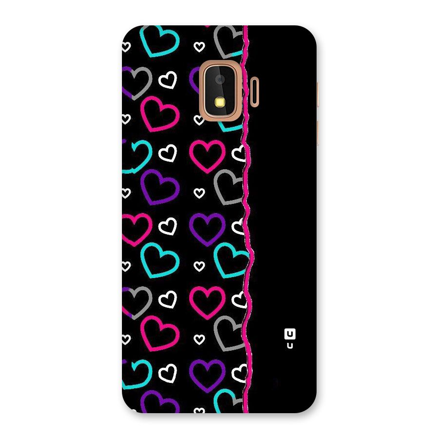Empty Hearts Back Case for Galaxy J2 Core