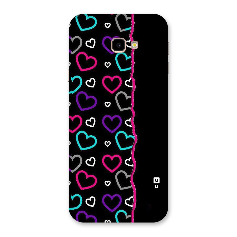 Empty Hearts Back Case for Galaxy J4 Plus